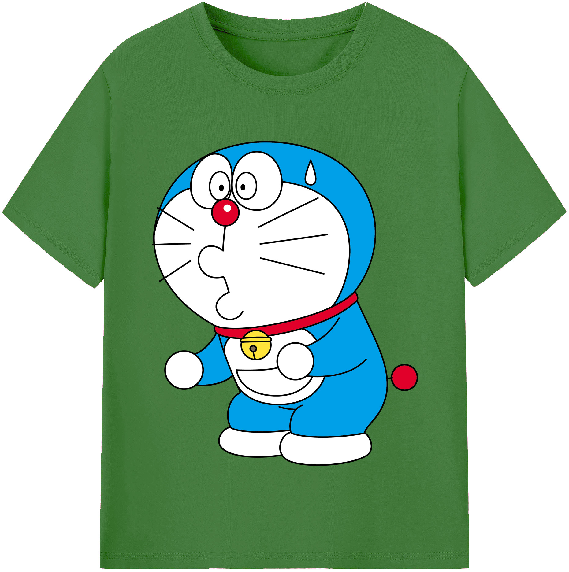 （画像用） ドラえもん Doraemon レディースカジュアルプリントTシャツ（綿100％）